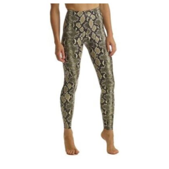 Commando Snake-Print Faux Leather High-Waisted Leggings NWT - Picture 2 of 3